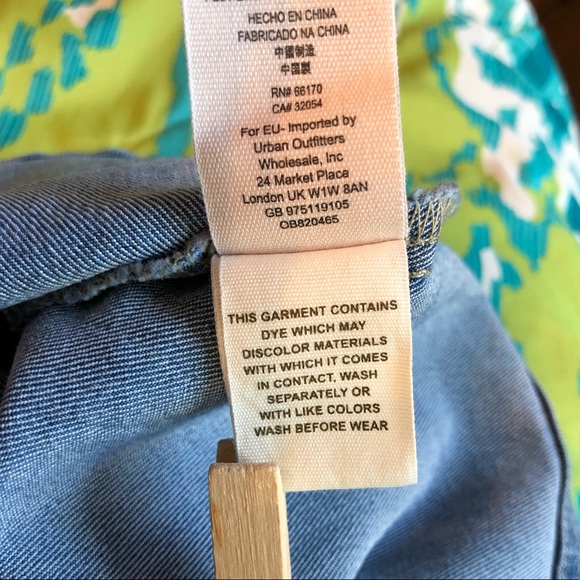 Free People Wandering Star Denim Mini Dress 12 - Picture 10 of 13